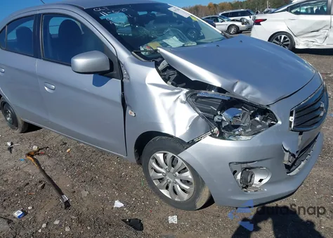 2017 Mitsubishi Mirage G4 Es from USA, damaged, VIN ML32F3FJ2HH004642